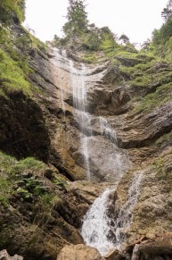 Oberallgäu: Schleierwasserfall (Bad Hindelang)