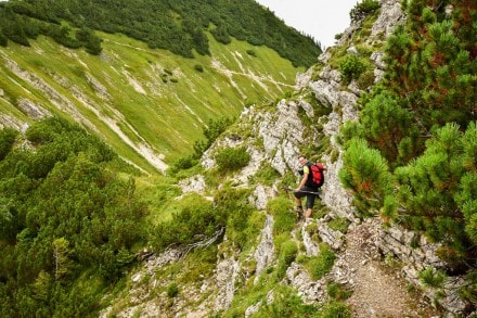 Oberallgäu: Bergtour vom Schleierfall und Palmweg auf den Iseler und zum Hintersteiner Wasserfall (Bad Hindelang)