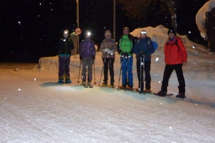 Jochstadl - Eine Schneeschuh- und Zipfelbob Tour