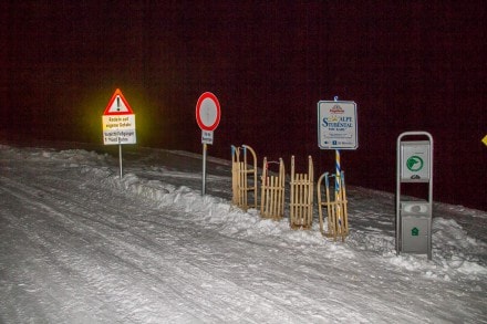 Tirol: Winterrodelbahn - Stubentalalpe (1.284m) (Jungholz)