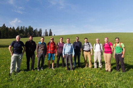 Vom Haldenhof zum Herbisweiher und zur hchsten Erhebung -Kapf-