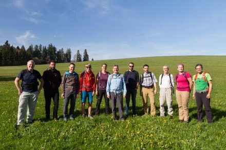 Vom Haldenhof zum Herbisweiher und zur höchsten Erhebung -Kapf-