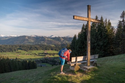 Oberallgäu: Hauchenberg (Schwabenberg) - Gipfelkreuz (Missen)