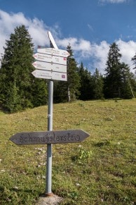 Oberallgäu: Schmugglersteig (Oberjoch)