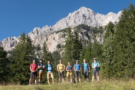 Auf den 2.173m hohen Kletterberg Gimpel