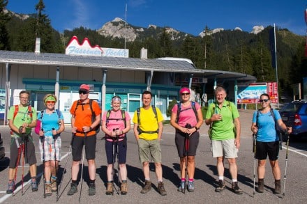 Der Kletterberg Läuferspitze und Haller Schrofen