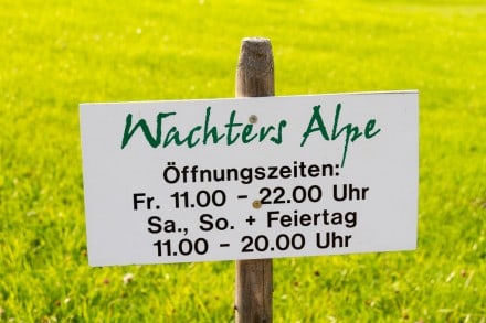 Genusswanderung ber die Burghalde Ettliser zur Wachters Alpe