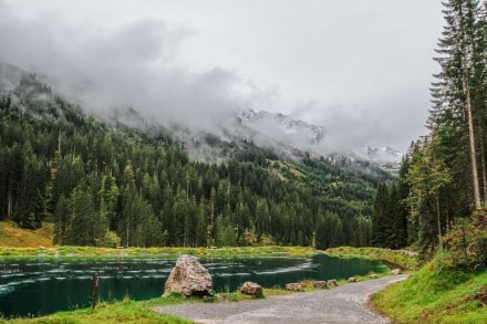 Kleinwalsertal: Herzsee (Speichersee Ifen) (Riezlern)