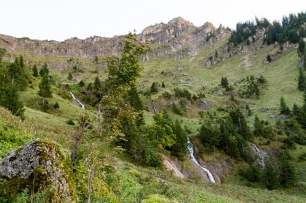 Oberallgäu: Wasserfälle an der Brunnenauscharte (Oberstaufen)