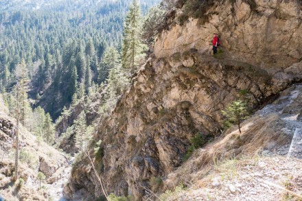 Tannheimer Tal: Krottentalschlucht (Nesselwängle)