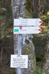 Entlang der alten Achtalstrae zur Fallmhle
