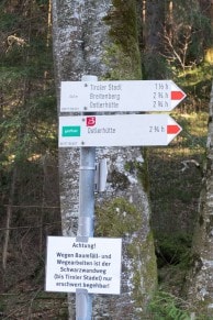 Entlang der alten Achtalstraße zur Fallmühle