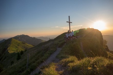 Oberallgäu: 4-Gipfel-Tour Nagelfluhkette (Gündelskopf, Buralpkopf, Sederer Stuiben, Stuiben) (Gunzesried)