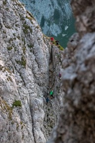 Tannheimer Tal: Köllenspitze (Gipfelpassage) (Nesselwängle)