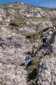 Oberallgu: Entschenkopf (Gipfelpassage) (Oberstdorf)
