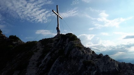 Auf den südlichen Gipfel des Breitenberg bei Hinterstein