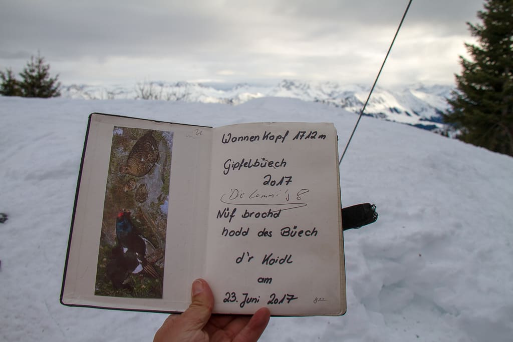 Schneeschuhtour auf den Wannenkopf<br />(Sonthofen - Oberallgäu / 2018)