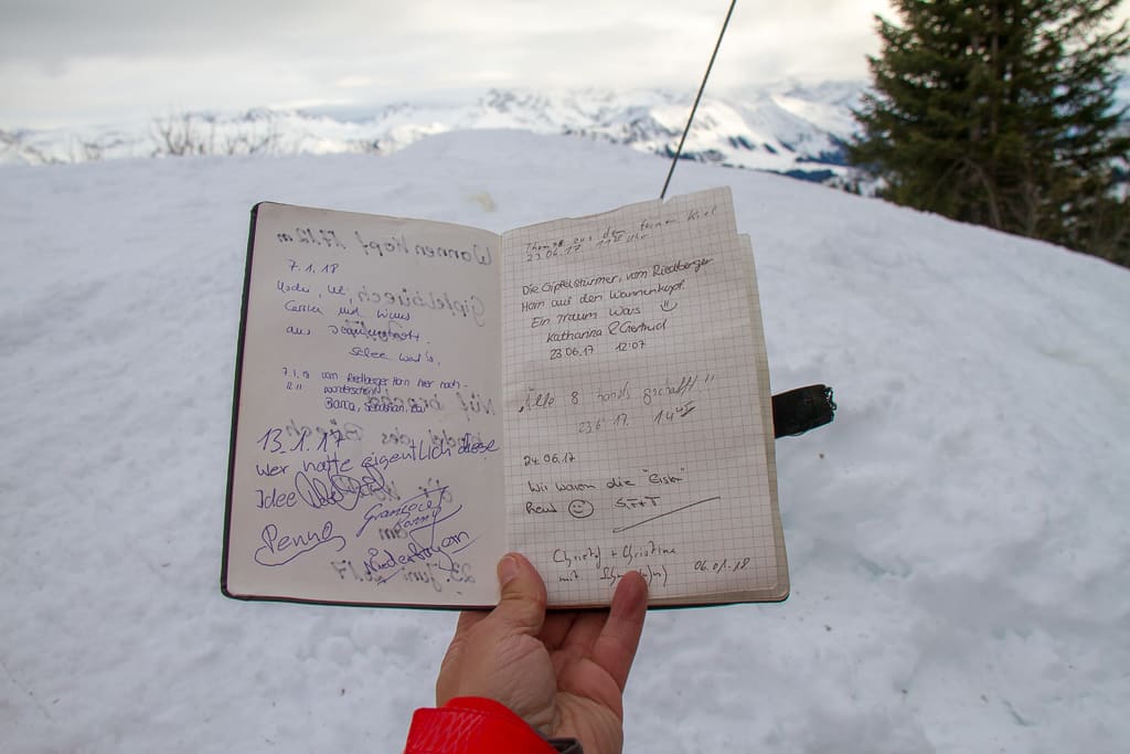 Schneeschuhtour auf den Wannenkopf<br />(Sonthofen - Oberallgäu / 2018)