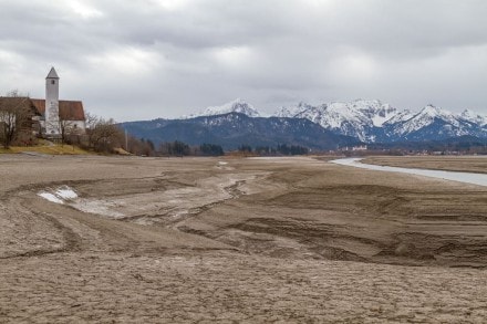 Versunkenes am Forggensee zwischen Waltenhofen und Brunnen