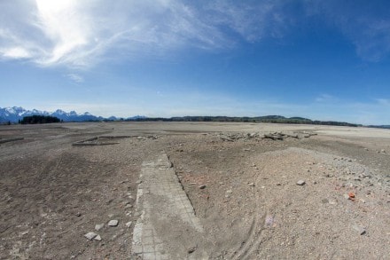 Ostallgäu: Forggen (seit 1954 von Juni bis Oktober geflutet) (Schwangau)