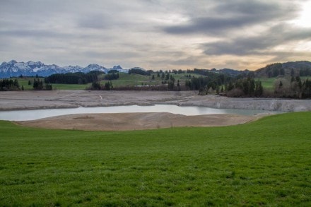 Der Illasberg, die Halbinsel am Forggensee