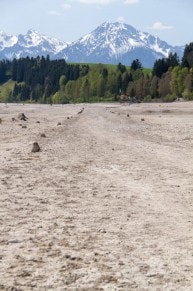 Ostallgäu: Ehemalige alte Straße von Füssen nach Roßhaupten (Osterreinen)