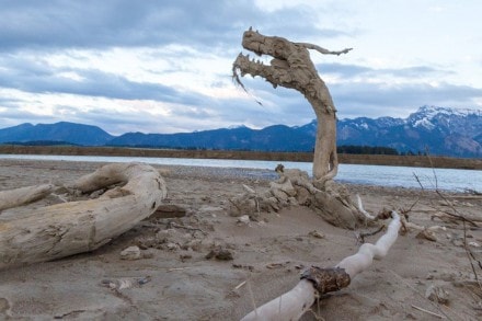 Ostallgäu: Entdeckungstour von Osterreinen über den ausgelassenen Forggensee nach Waltenhofen (Osterreinen)