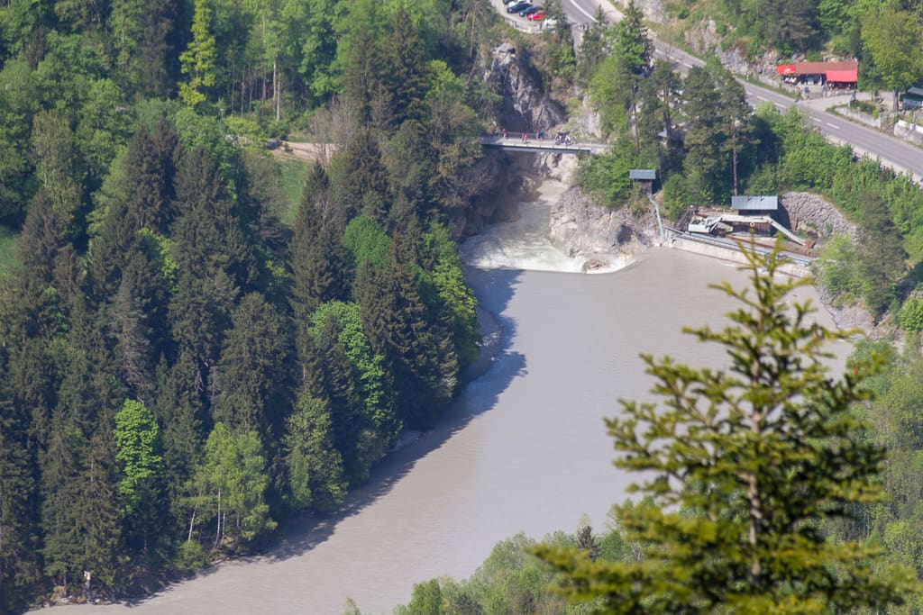 Rote Wand, Schwarzenberg, Dreiländereck und der Lechfall bei Füssen<br />(Füssen - Oberallgäu / 2018)