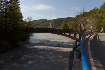 Oberallgäu: Alte Ulrichsbrücke (erbaut 1913 / 1914) (Füssen)