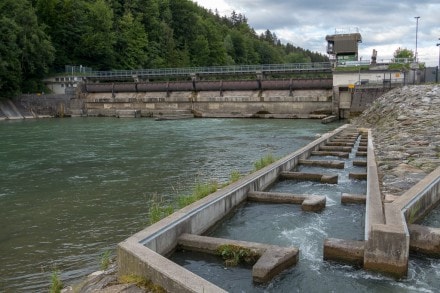 Oberallgäu: Laufwasserkraftwerk Fluhmühle (Altusried)