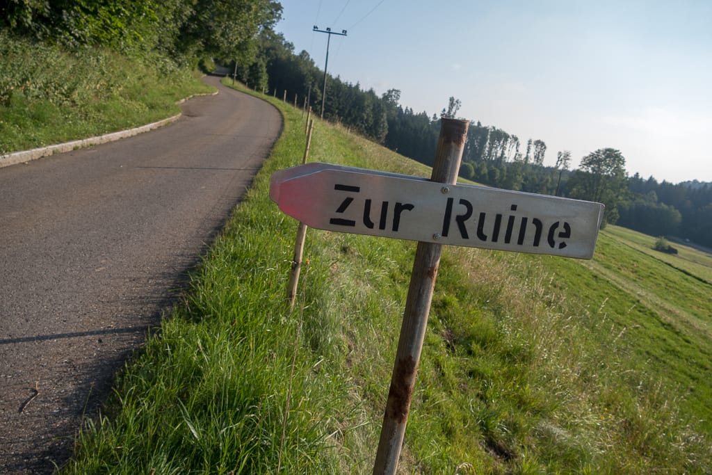 Burgruine Rothenstein<br />(Bad Grönenbach - Oberallgäu / 2018)