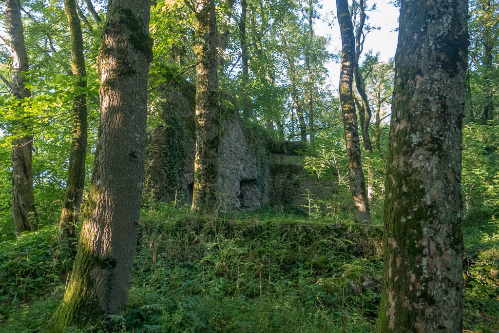 Burgruine Rothenstein<br />(Bad Grönenbach - Oberallgäu / 2018)