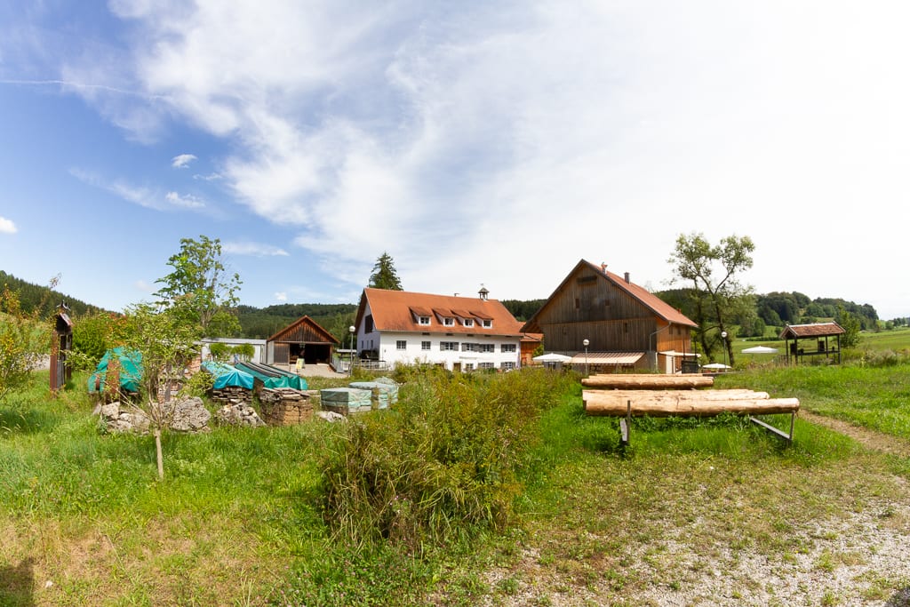 Über den Dillingerweg zur Liebenthann Burgruine<br />(Obergünzburg - Oberallgäu / 2018)