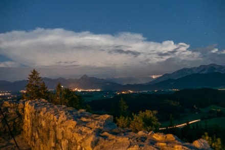 Sternschnuppenbilder von der Burg Eisenberg