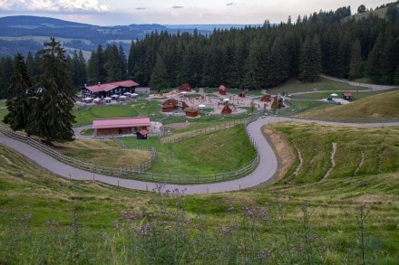 Oberallgäu: Kässpatzenessen auf der Oberen Kalle (Immenstadt)