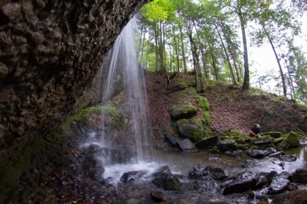 Oberallgäu: Wasserfall nahe Kessel Alpe (Immenstadt)