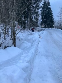 Pistentour auf das Kemptener Naturfreundehaus