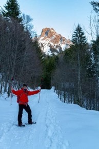 Oberallgäu: Pistentour auf die Ostlerhütte (Pfronten)