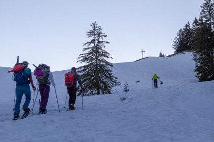 Oberallgäu: Pistentour über die Kappeler Alp auf die Hündleskopfhütte (Nesselwang)