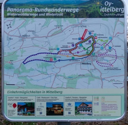 Info: Panorama-Rundwanderwege Oy-Mittelberg