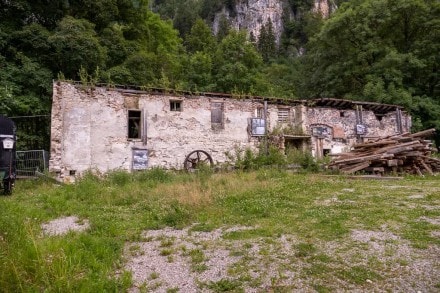 Ostallgäu: Historisches Gebäude (abgebrannt) (Füssen)