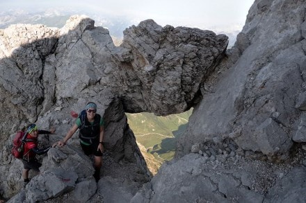 Tirol: Fensterl an der Wetterspitze (Stockach)