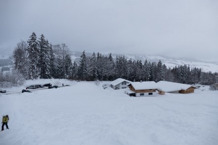 Schneeschuhwanderung auf die Grntenhtte