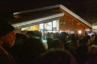 Nächtliche Fackelwanderung durch die Breitachklamm