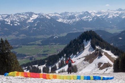 Oberallgäu: Startplatz Gleitschirmflieger (Gunzesried)