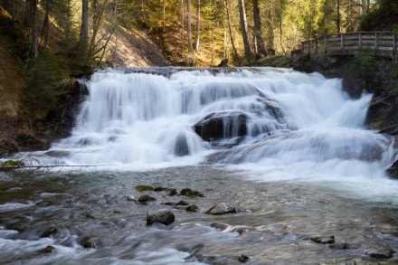 Kleinwalser Tal: Schwarzwasserbach Wasserfall (Rietzlern)