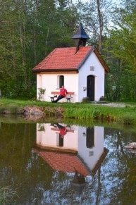 Oberallgäu: Kapelle Heilige Maria 1992 Hubertus (Betzigau)