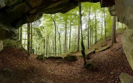 Oberallgäu: Unterhalb des Aussichtspunkt des Malerwinkels (Sonthofen)