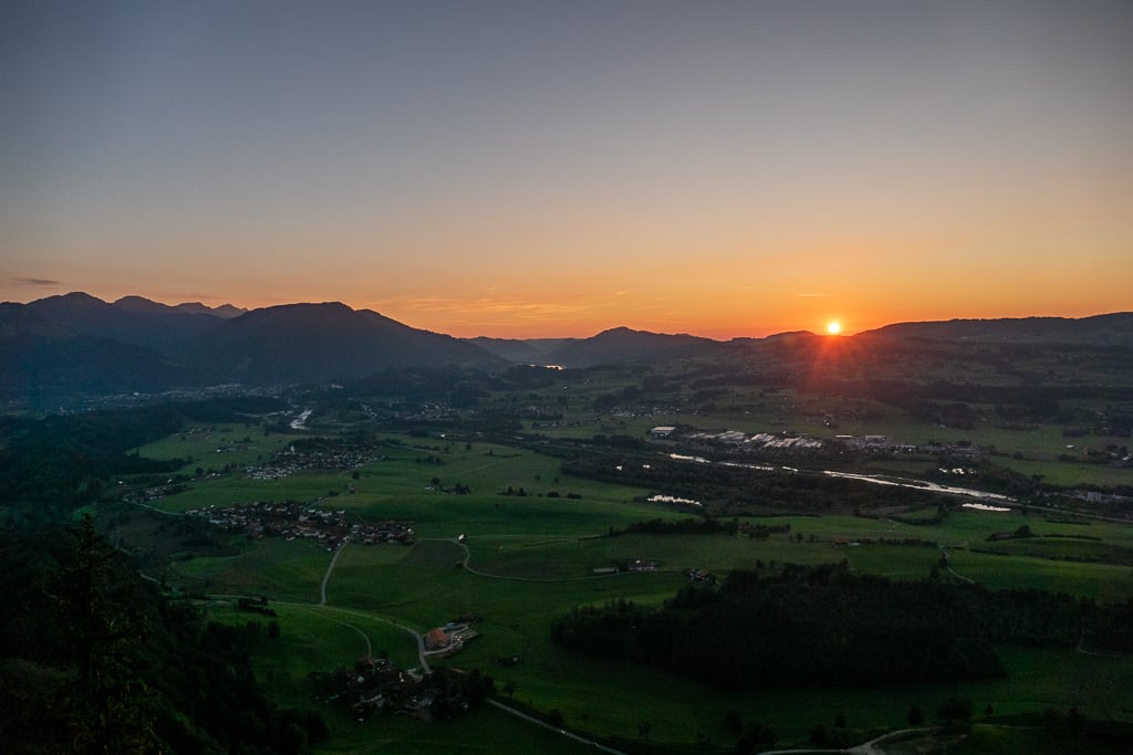 Von der Greifenmühle aus auf den Falkenstein<br />(Rettenberg - Oberallgäu / 2019)
