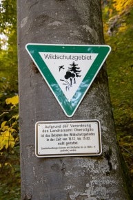 Info: Wildschutzgebiet